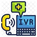 Centro de llamadas ivr  Icono