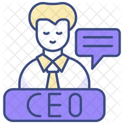 最高経営責任者（CEO  アイコン