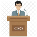 Ceo Business Businessman Icon