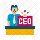 Ceo Manager Businessman Icon