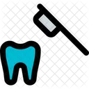 Cepillo de dientes dos  Icono