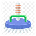 Cepillo De Limpieza Fregador Cerdas Icono