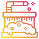 Cepillo de limpieza  Icono