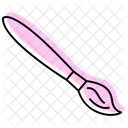 Pincel Color Sombra Linea Icono Icono
