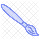 Icono De Contorno De Color De Pincel Icono