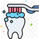 Cepillar los dientes  Icono