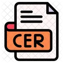 CER-Datei  Symbol