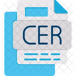 Cer file  Icon