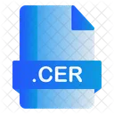 Cer Extension File Icon