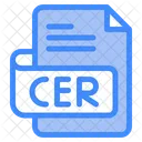 Cer Document File Icon