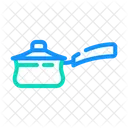 Ceramic Saucepan Kitchen Icon