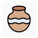 Ceramic Jar Pottery Icon