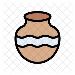 Ceramic Jar  Icon