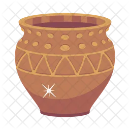 Ceramic Pot  Icon