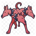 Cerberus Hund  Symbol