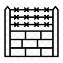 Clipart De Cerca Textura De Cerca Cerca E Deck Ícone