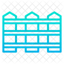 Cerca Cerca De Madeira Cerca Viva Icon