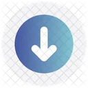 Interface Cercle Fleche Icon