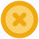 Interface Cercle Croix Icon