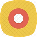 Cercle Point Enregistrement Icon