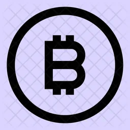 Cercle Bitcoin  Icône