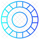 Cercle Chromatique Palette De Couleurs Outils Dedition Icône