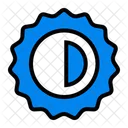 Cercle Demi Course Icon