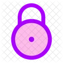 Cercle-lock-  Icône