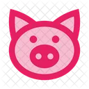 Cerdito Cerdo Animal Icono