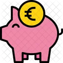 Cerdito Banco Finanzas Icono