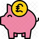 Cerdito Banco Finanzas Icono