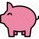 Cerdito Banco Finanzas Icono