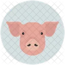 Cerdo Cerdito Granja Icon