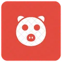 Cerdo Vaca Animales Icon