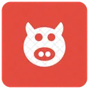 Cerdo Animales Zoologico Icon