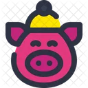 Cerdo Cerdito Cerdo Icono