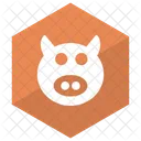 Cerdo Animales Zoologico Icon