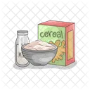 Cereal Milk Box Icon