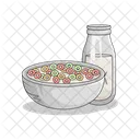 Cereal Bowl Milk Bowl Icon