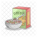 Cereal Box Cereal Food Icon