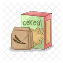 Cereal Box Cereal Food Icon