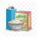 Cereal Box Cereal Food Icône
