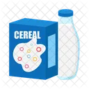 Breakfast Food Milk Icon