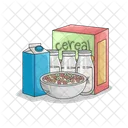 Cereales para el desayuno  Icono