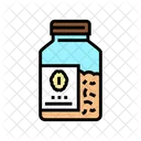 Bottle Oat Cereal Icon