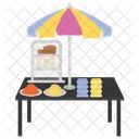 Cereal Stall Food Stall Street Stall Icon