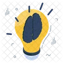 Cerebro Criativo Mente Criativa Cerebro Inovador Ícone
