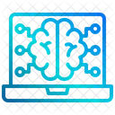 Cerebro de IA en línea  Icono
