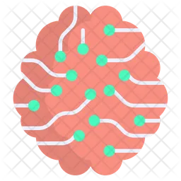 Cerebro neuronal  Icono