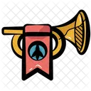 Ceremony Horn Peace Icon